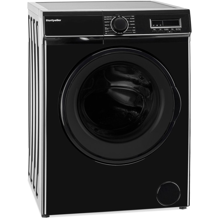 Montpellier 7kg Wash 5kg Dry Freestanding Washer Dryer - Black