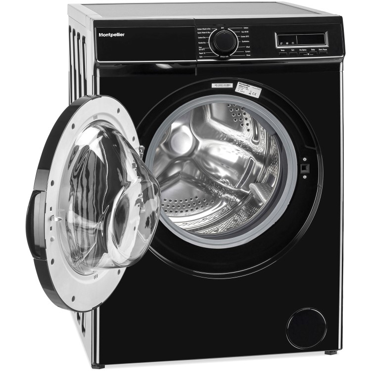 Montpellier 7kg Wash 5kg Dry Freestanding Washer Dryer - Black