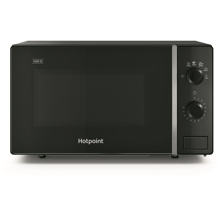 GRADE A3 - Hotpoint MWH101B Cook 20L Microwave Oven - Black