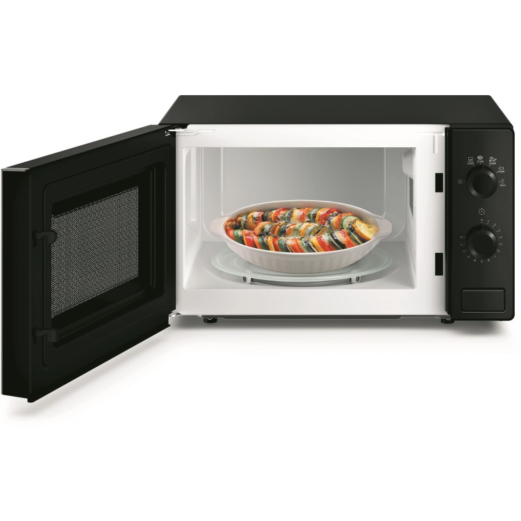 GRADE A3 - Hotpoint MWH101B Cook 20L Microwave Oven - Black