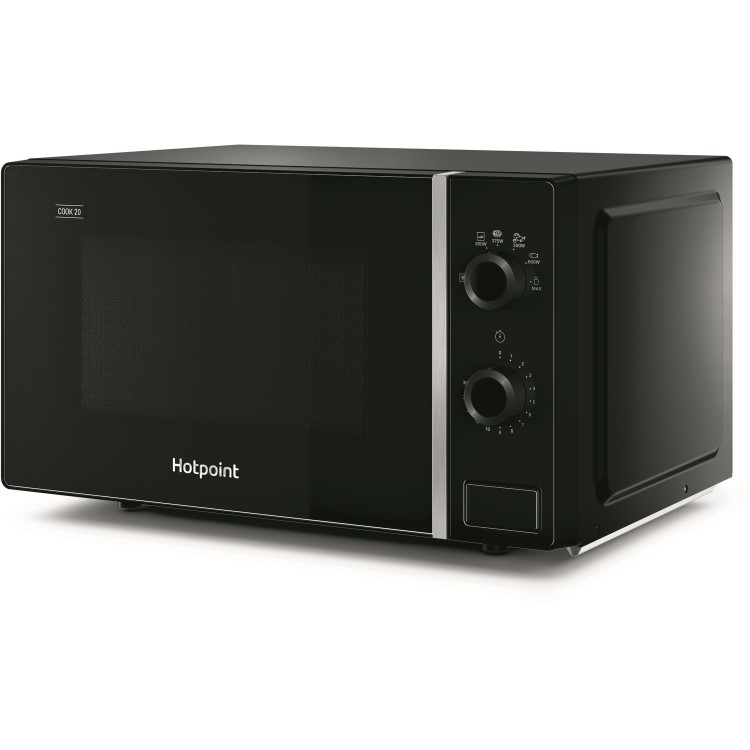 GRADE A3 - Hotpoint MWH101B Cook 20L Microwave Oven - Black
