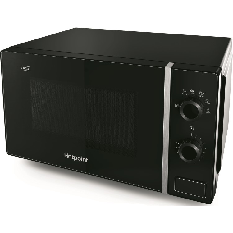 GRADE A3 - Hotpoint MWH101B Cook 20L Microwave Oven - Black