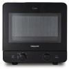 GRADE A1 - Hotpoint MWH1311B 13L 700W Freestanding Curve Microwave Oven Black