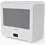 Refurbished Hotpoint MWH1331W 13L 700W Digital Microwave Oven White