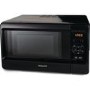GRADE A1 - Hotpoint MWH2422MB 24L 750W Freestanding Microwave with Grill in Black