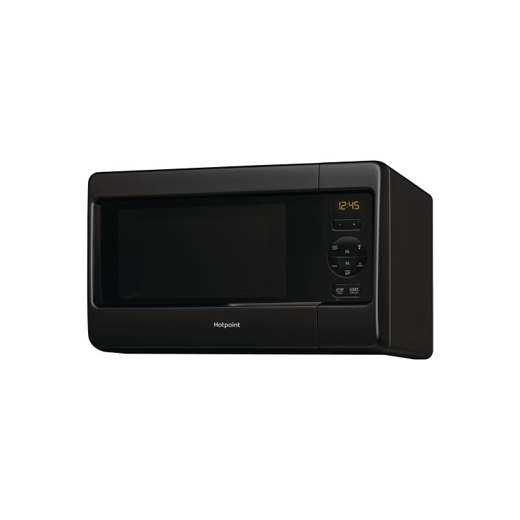 GRADE A1 - Hotpoint MWH2422MB 24L 750W Freestanding Microwave with Grill in Black