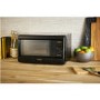 GRADE A1 - Hotpoint MWH2422MB 24L 750W Freestanding Microwave with Grill in Black