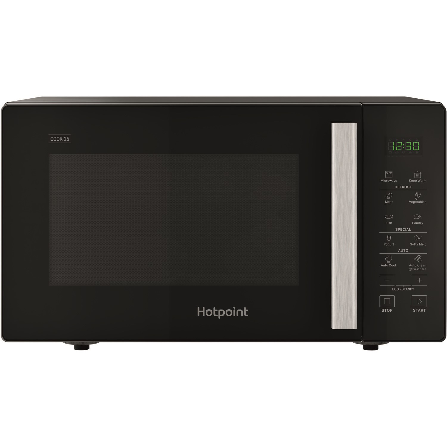 Hotpoint Cook 25L Digital Microwave - Black