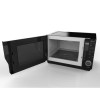 Hotpoint Xtraspace Flatbed 25L Microwave Oven With Grill - Black