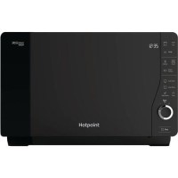 GRADE A2 - Hotpoint MWH26321MB 25L 800W ExtraSpace Crisp Microwave With Grill - Black