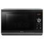 Hotpoint MWH2824B 900 Watt Freestanding Combination Microwave Oven Black