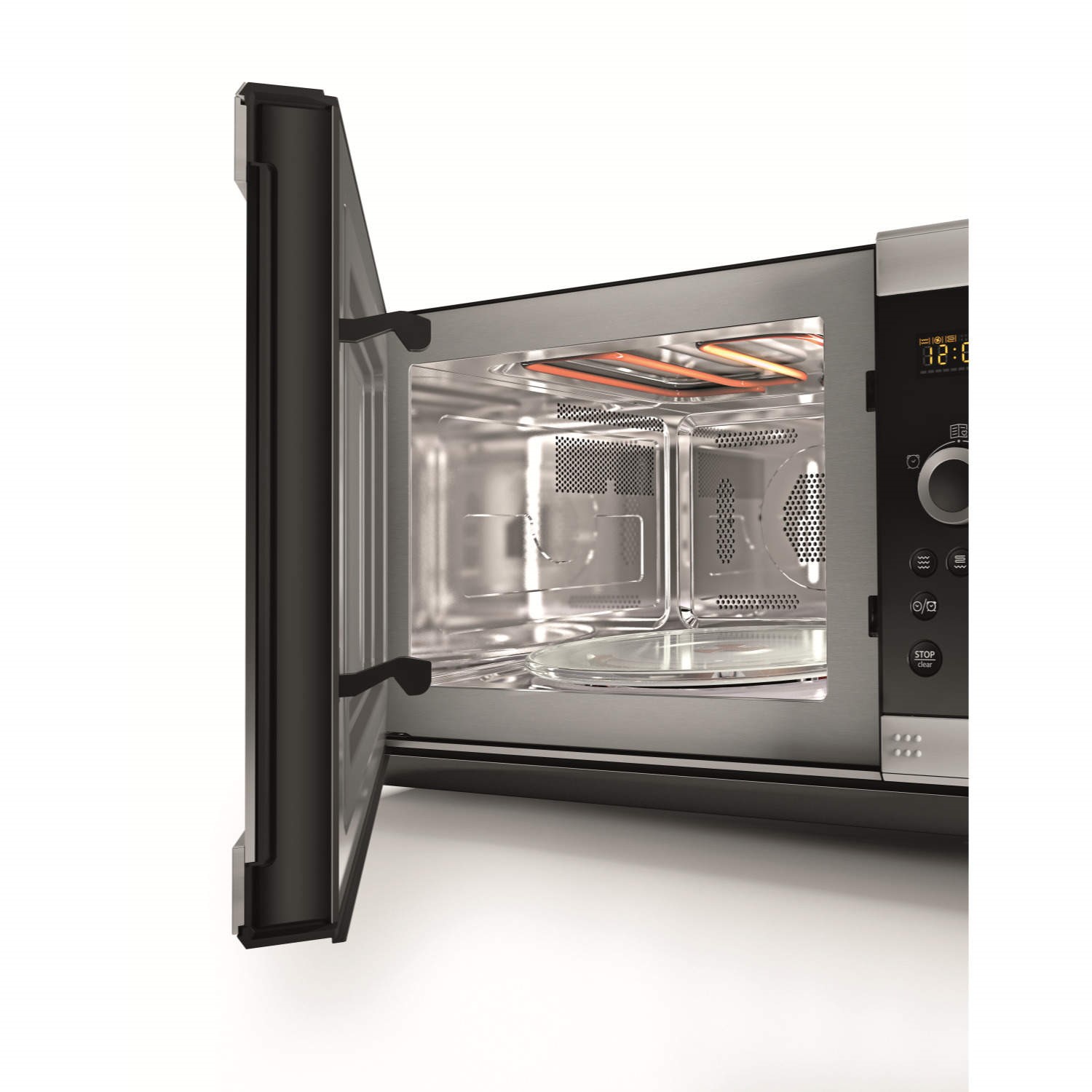 Hotpoint MWH2824X 900 Watt Freestanding Hotpoint MWH2824X Combi Microwave Grill