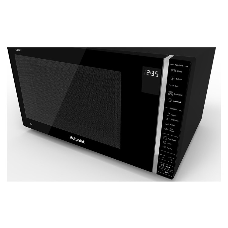 GRADE A2 - Hotpoint MWH301B Cook 30L Microwave Oven - Black