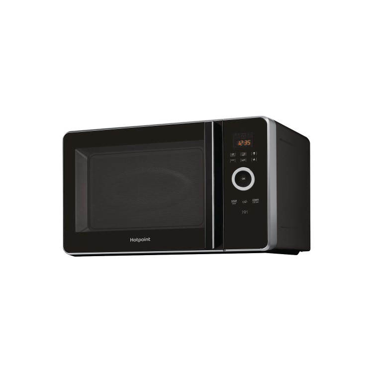 Hotpoint MWH30243B 30L 1000W Ultimate JetCuisine Freestanding Microwave - Black