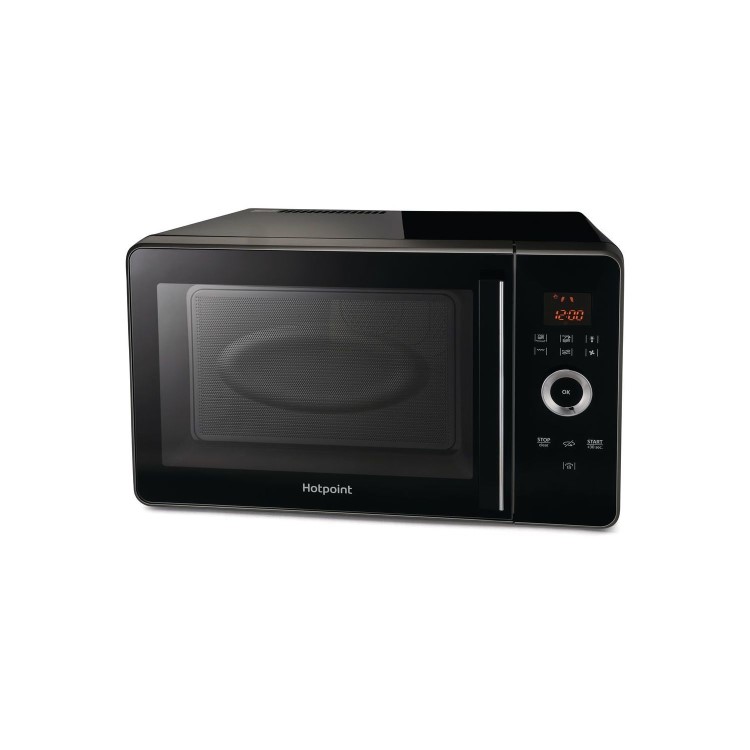 Hotpoint MWH30243B 30L 1000W Ultimate JetCuisine Freestanding Microwave - Black