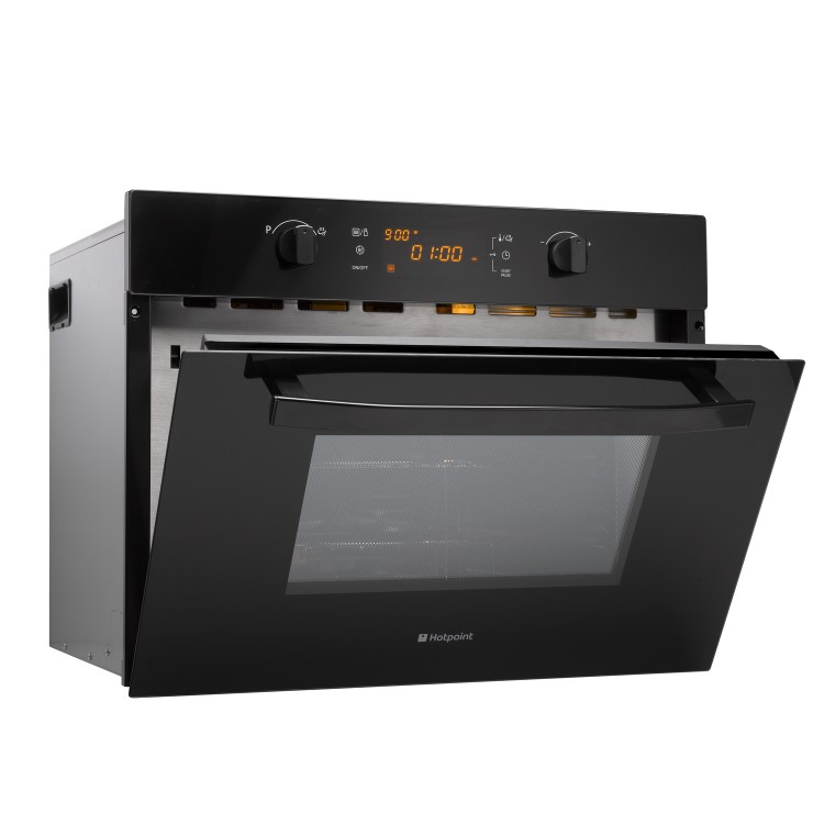 Hotpoint MWH4241Q 900W 44L Built-in Combination Microwave Oven - Black