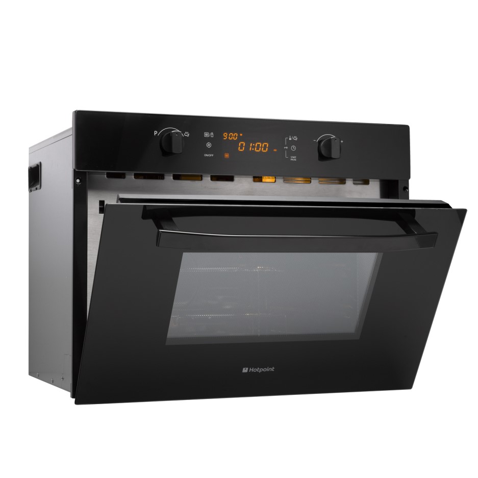 Hotpoint MWH4241Q 900W 44L Builtin Combination Microwave Oven Black