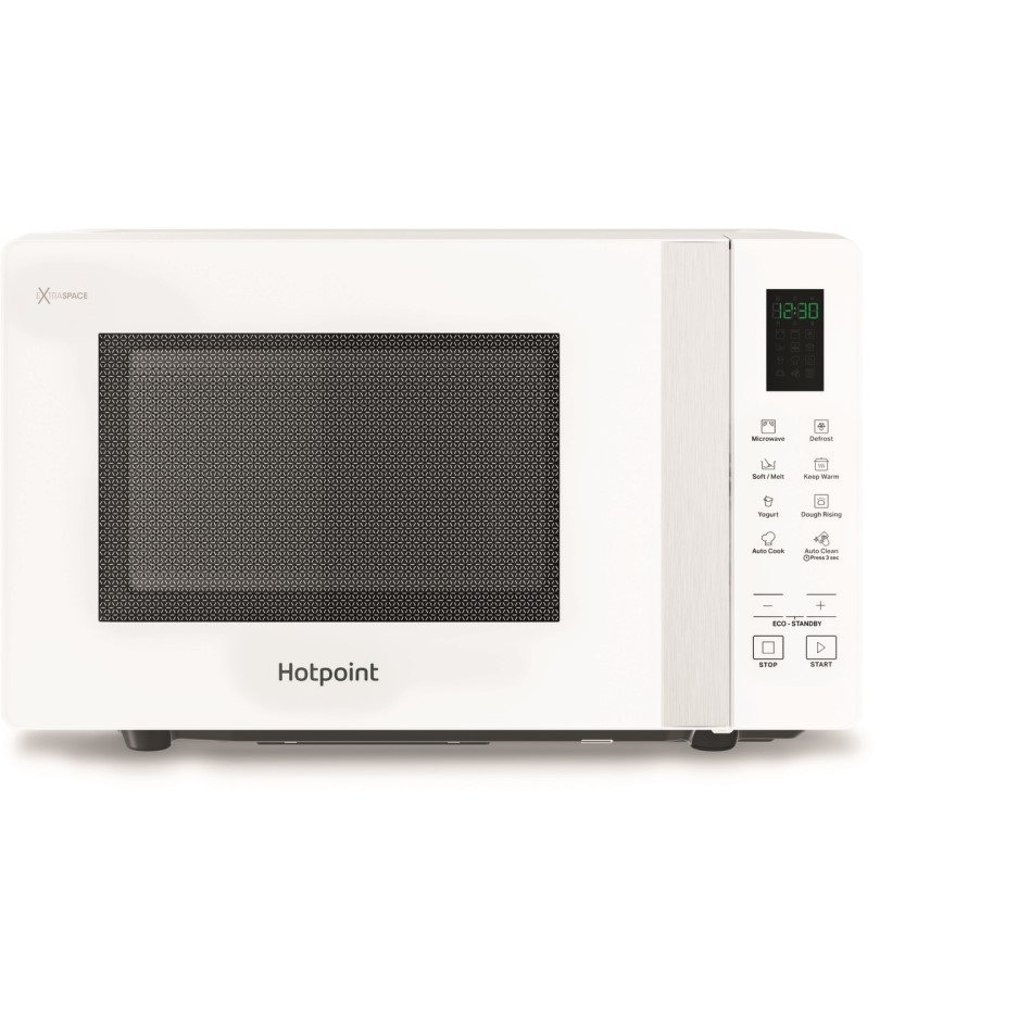 Hotpoint MWHF201W Xtraspace Flatbed 20L Microwave Oven White