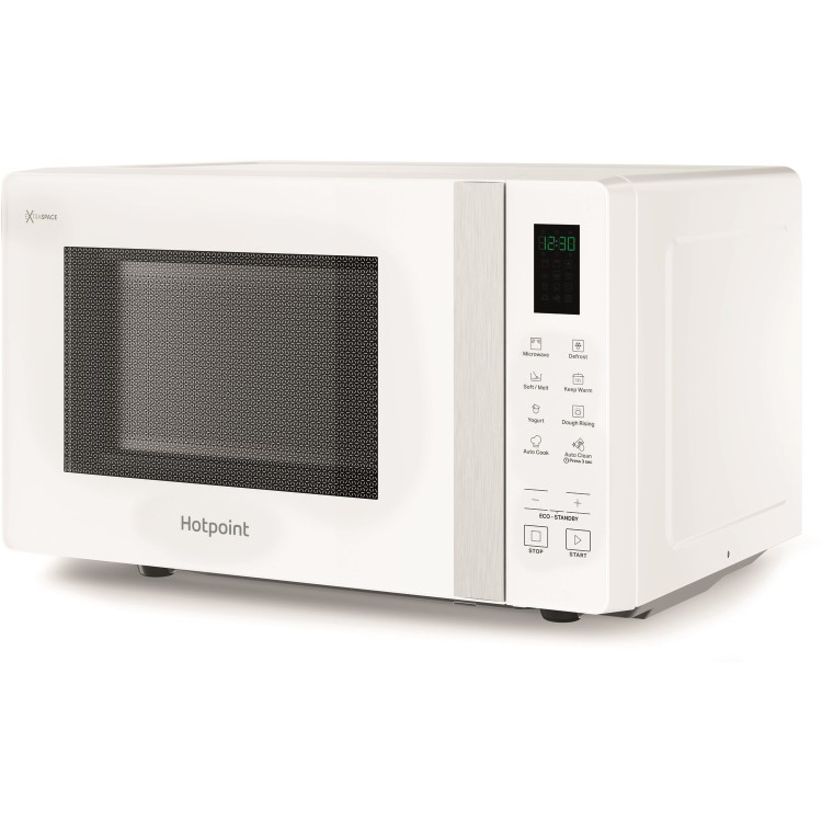 GRADE A3 - Hotpoint MWHF201W Xtraspace Flatbed 20L Microwave Oven - White