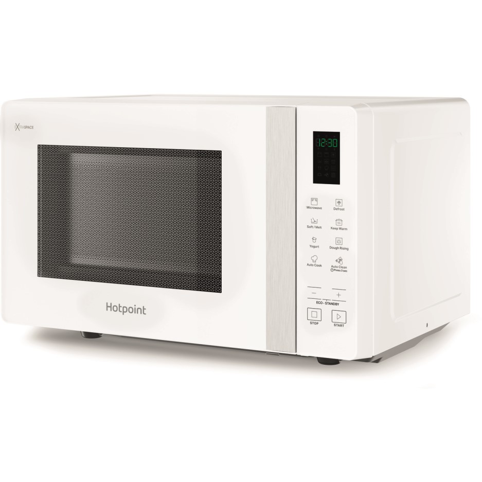 Hotpoint MWHF201W Xtraspace Flatbed 20L Microwave Oven White