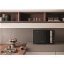 Hotpoint Xtraspace Flatbed 20L Microwave Oven With Grill & Crisp Function - Black