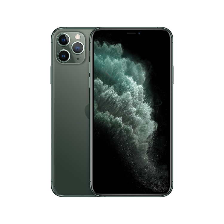 Refurbished Apple iPhone 11 Pro Max 64GB 4G SIM Free Smartphone - Midnight Green