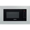 A2/MWI120GX Refurbished Indesit MWI120GX Built In 20L with Grill 800W Microwave Stainless Steel