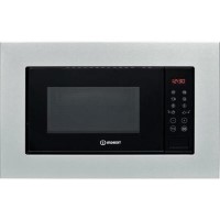 Refurbished Indesit MWI120GX Built In 20L with Grill 800W Microwave Stainless Steel