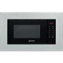 Indesit Built-In 800W Microwave with Grill - Stainless Steel