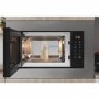 Refurbished Indesit MWI120GX Built In 20L with Grill 800W Microwave Stainless Steel