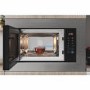 Indesit Built-In 800W Microwave with Grill - Stainless Steel