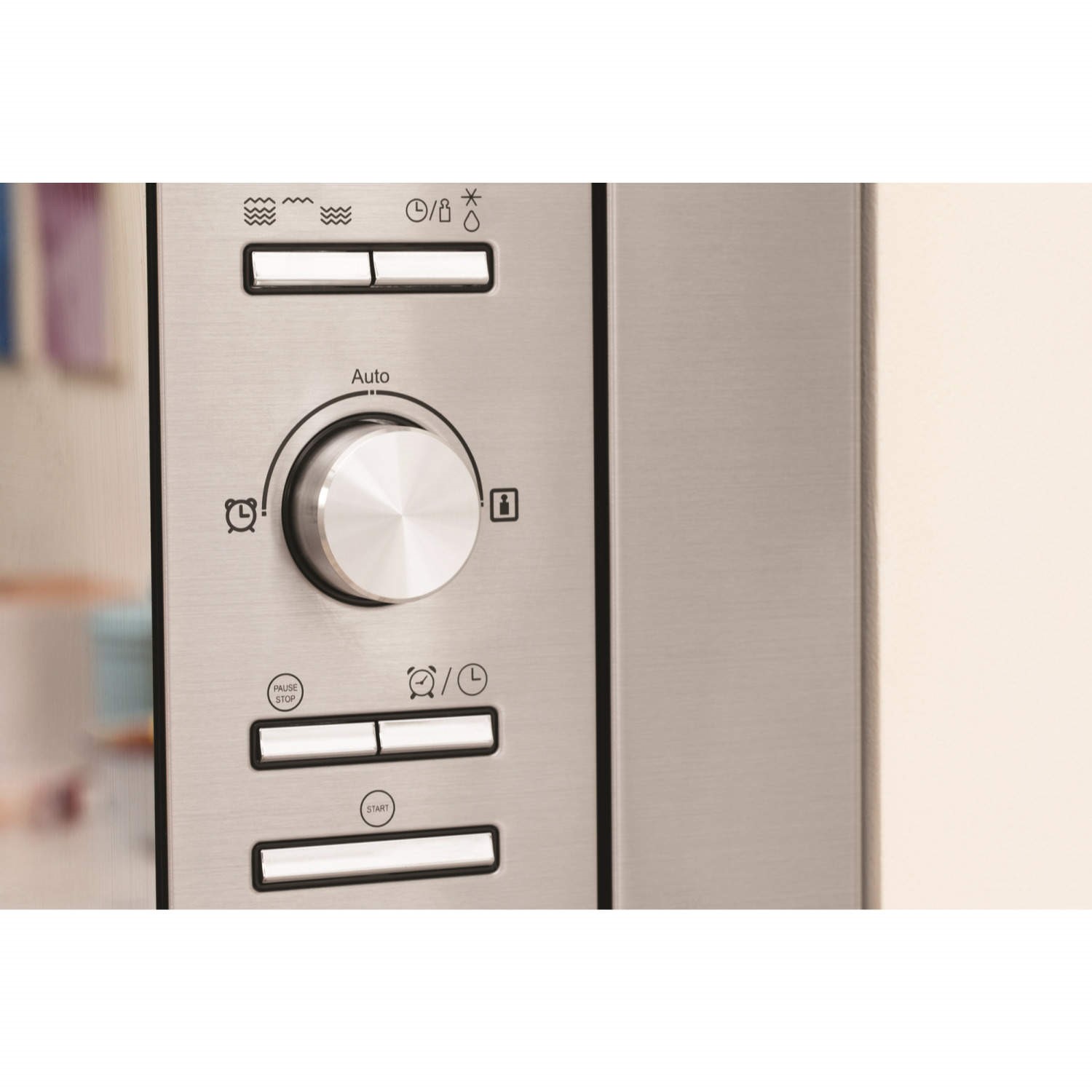 Indesit MWI1221X 800W 20L Builtin Microwave Oven With Grill Stainless