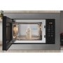 Refurbished Indesit Built-In 900W Microwave with Grill - Stainless Steel
