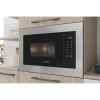 Indesit Built-In Microwave with Grill - Stainless Steel