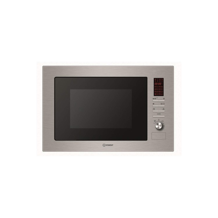 Indesit MWI2221X 24 L Built-in Microwave Oven With Grill Stainless Steel