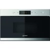GRADE A3 - Indesit MWI3213IX 750W 22L Built-in Microwave Oven - Stainless Steel