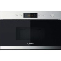 Indesit Built-In 750W Microwave with Grill - Stainless Steel