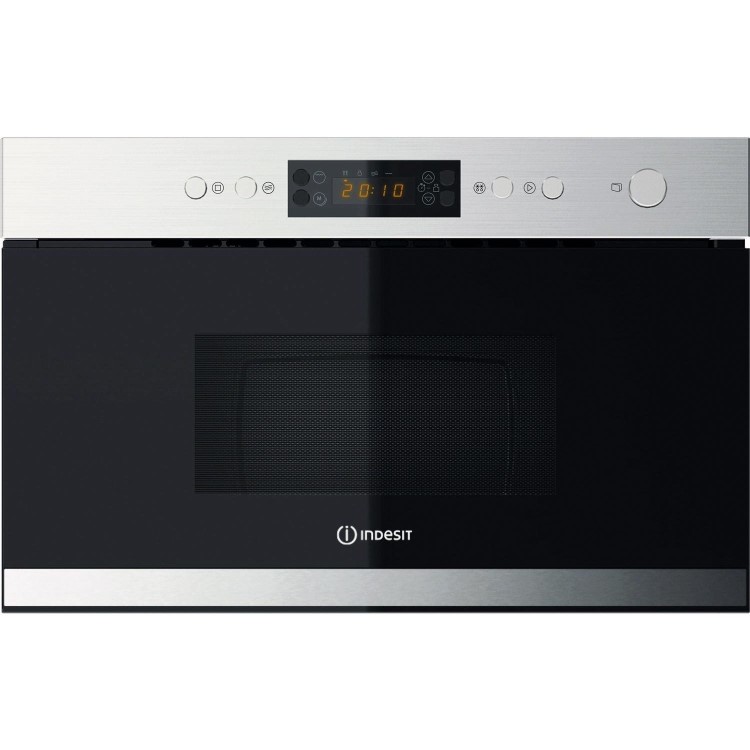Indesit Built-In 750W Microwave with Grill - Stainless Steel