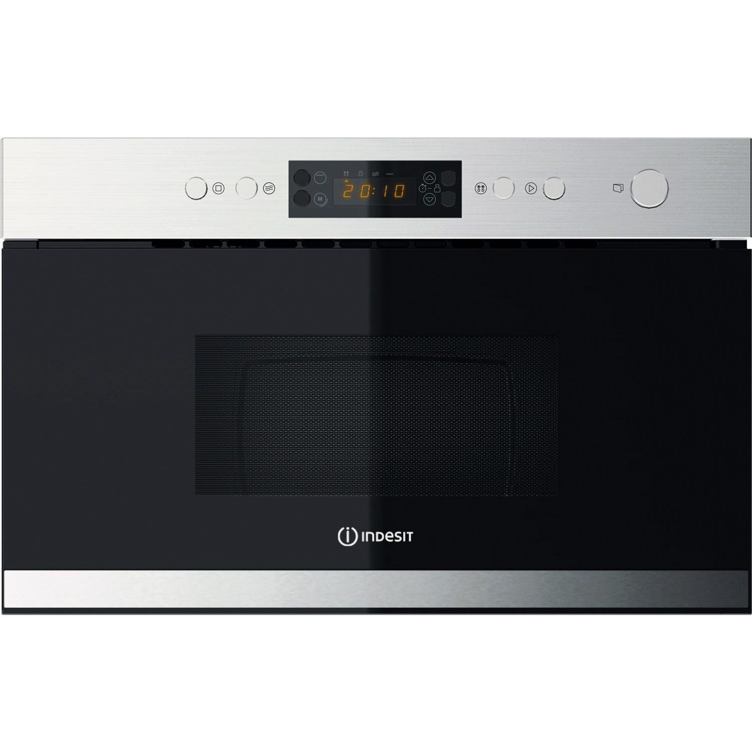 Indesit MWI3213IX Built-In Microwave with Grill - Stainless Steel