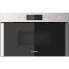Refurbished Indesit MWI5213IX Built In 22L 750W Microwave with Grill Stainless Steel