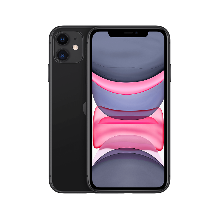 Refurbished Apple iPhone 11 128GB 4G SIM Free Smartphone - Black