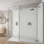 1210mm PLY  Square Edged Edged Carrara Marble - Wetwall