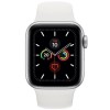 Apple Watch Series 5 GPS 40mm Silver Aluminium Case with White Sport Band