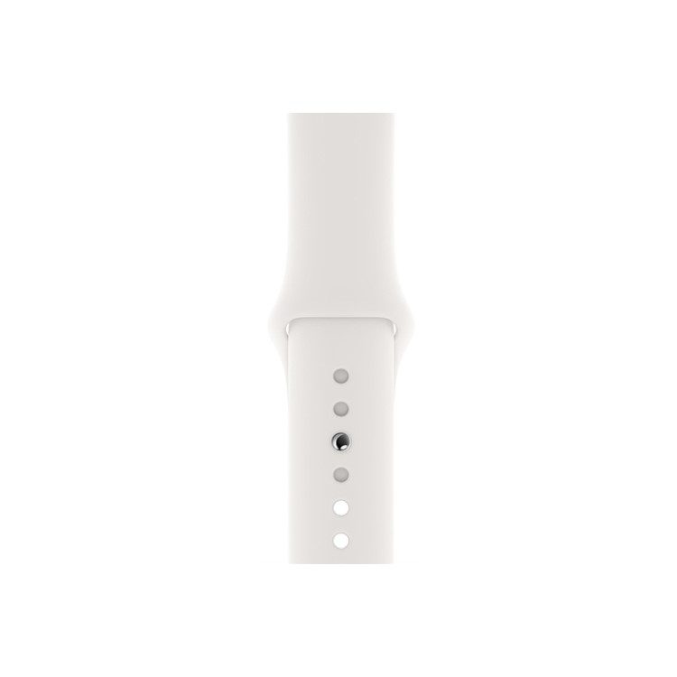Apple Watch Series 5 GPS 40mm Silver Aluminium Case with White Sport Band