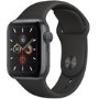 Apple Watch Series 5 GPS 40mm Space Grey Aluminium Case with Black Sport Band