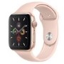 Apple Watch Series 5 GPS 44mm Gold Aluminium Case with Pink Sand Sport Band