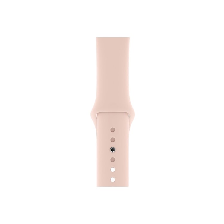 Apple Watch Series 5 GPS 44mm Gold Aluminium Case with Pink Sand Sport Band