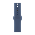 Apple Watch Series 10 GPS 42mm Silver Aluminium Case with Denim Sport Band - S/M