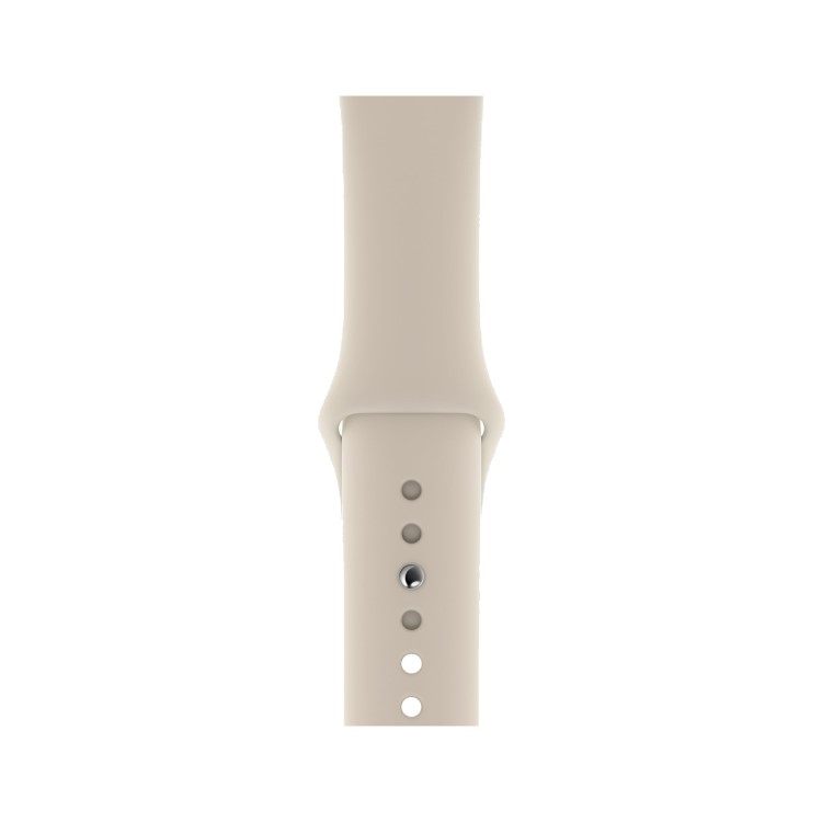 Apple Watch Series 5 GPS + Cellular 44mm Gold Stainless Steel Case with Stone Sport Band