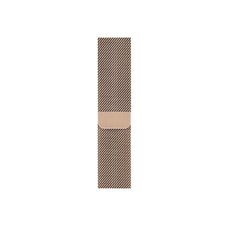 Apple Watch Series 5 GPS + Cellular 44mm Gold Stainless Steel Case with Gold Milanese Loop